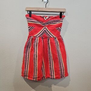 Roxy Red Strapless Dress